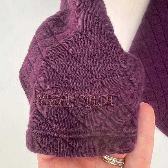 Marmot Purple Turtleneck pullover Size M - Picture 3 of 8